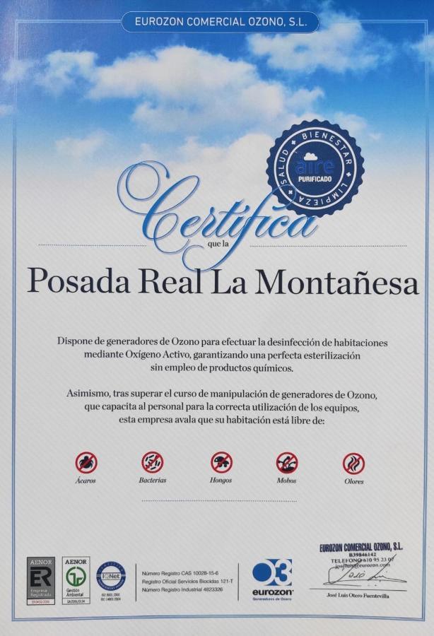 Posada Real La Montanesa Corrales De Buelna Ngoại thất bức ảnh